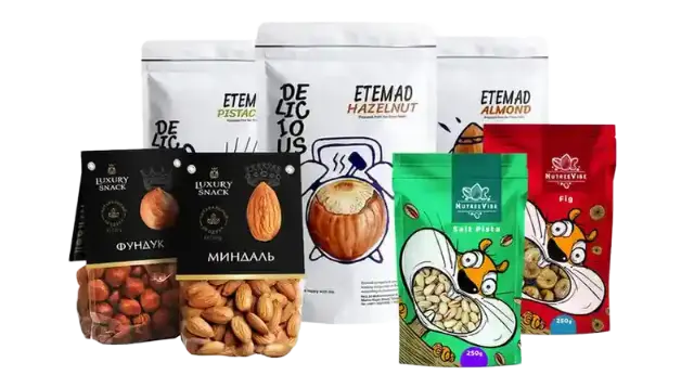 Custom printed Mylar bags and stand up pouches